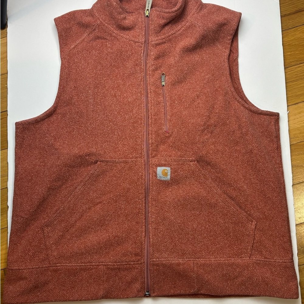 Carhartt Kentwood womens fleece vest gray sz XL‎